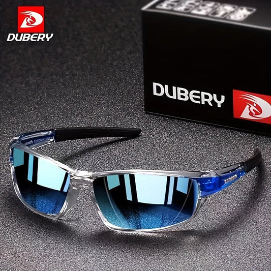 DUBERY, Fantasy Trendy Cool Wrap Around Polarized Fashion For Men Women Outdoor Sports Cycling Running Fishing Hiking Golf Supply Photo Prop