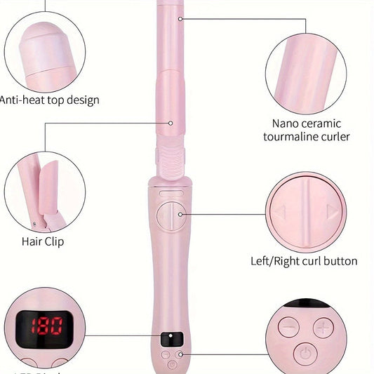 Automatic Hair Curling Iron Wand, 25mm Hair Curler To Create Charming Hairstyles, Hair Curling Wand Tools, Gifts For Women, Mother's Day Gift