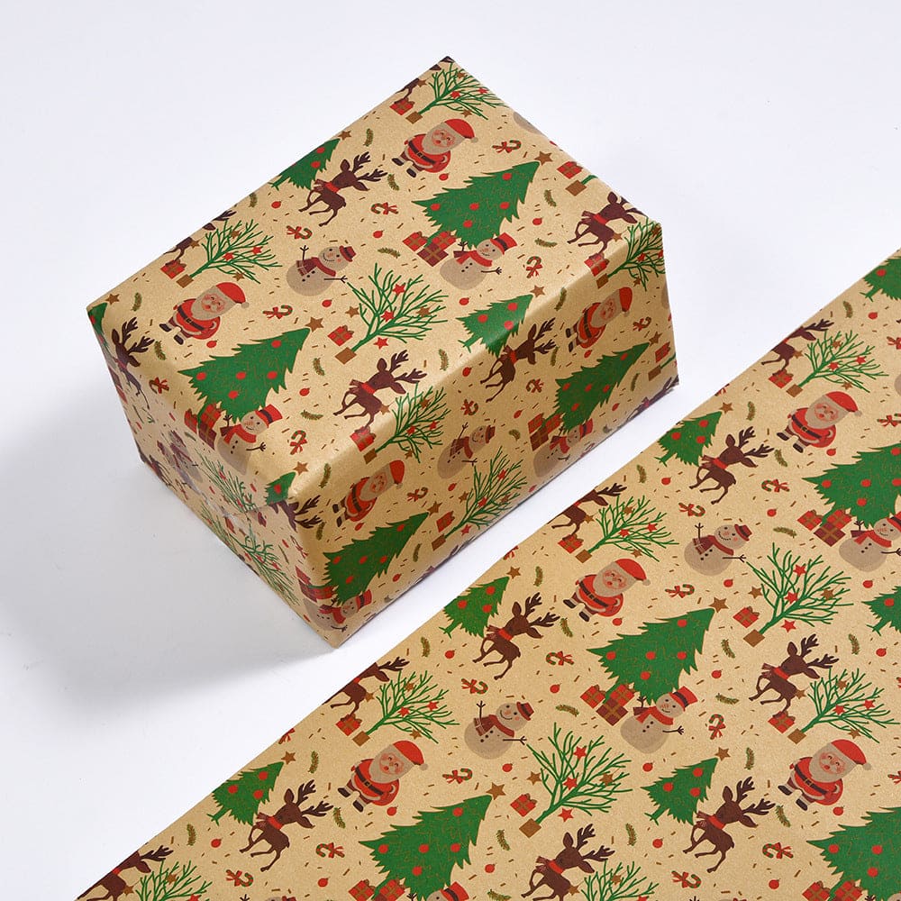 Christmas Gift Wrapping Paper Exquisite Cartoon