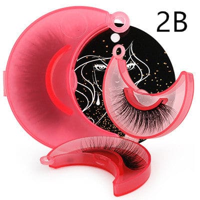 Imitation mink thick handmade natural eyelashes