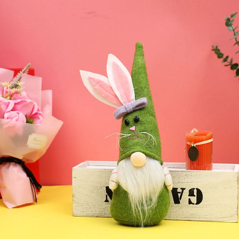 Easter Decoration Pointed Hat Cute Bunny Doll Home Decoration Ornaments