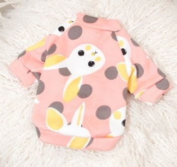 Adorable Bunny Pattern Dog Pet Clothes