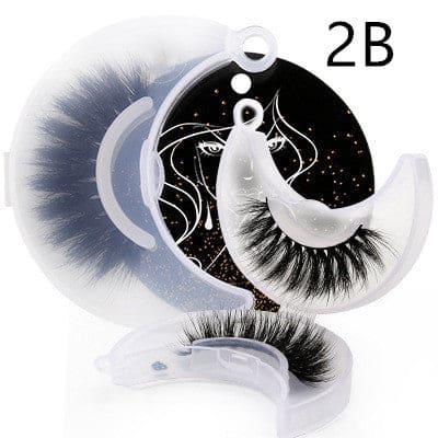 Imitation mink thick handmade natural eyelashes