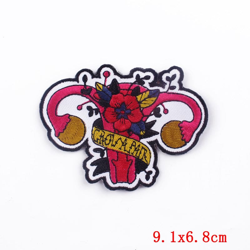 Cartoon Anime Embroidery Cloth Stickers Computer Embroidery Stickers