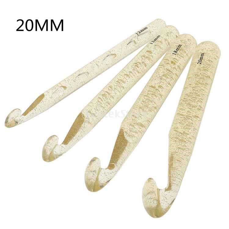Knitting Tools New Sweater Knitting High-Grade Extra Thick ABS Transparent Crochet