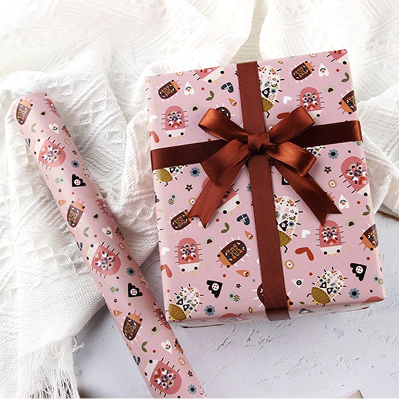 Cute Gift Cartoon Toy Wrapping Paper