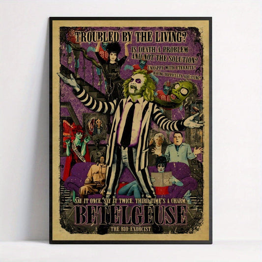 1pc Betelgeuse Movie Poster - Unframed Canvas Wall Art for Music Lovers - Home Decor for Living Room and Bedroom - AIBUYDESIGN