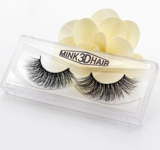 Handmade 3D Mink Full Strip False Eyelashes - Family