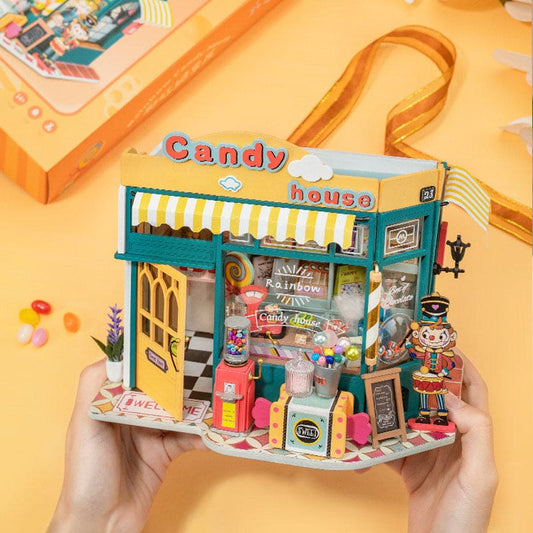 Hand Assembled Miniature House Model