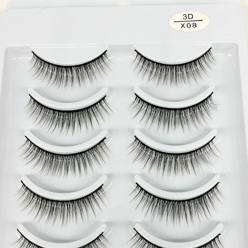 Natural Curling Soft Multilayer Stereoscopic Eyelashes