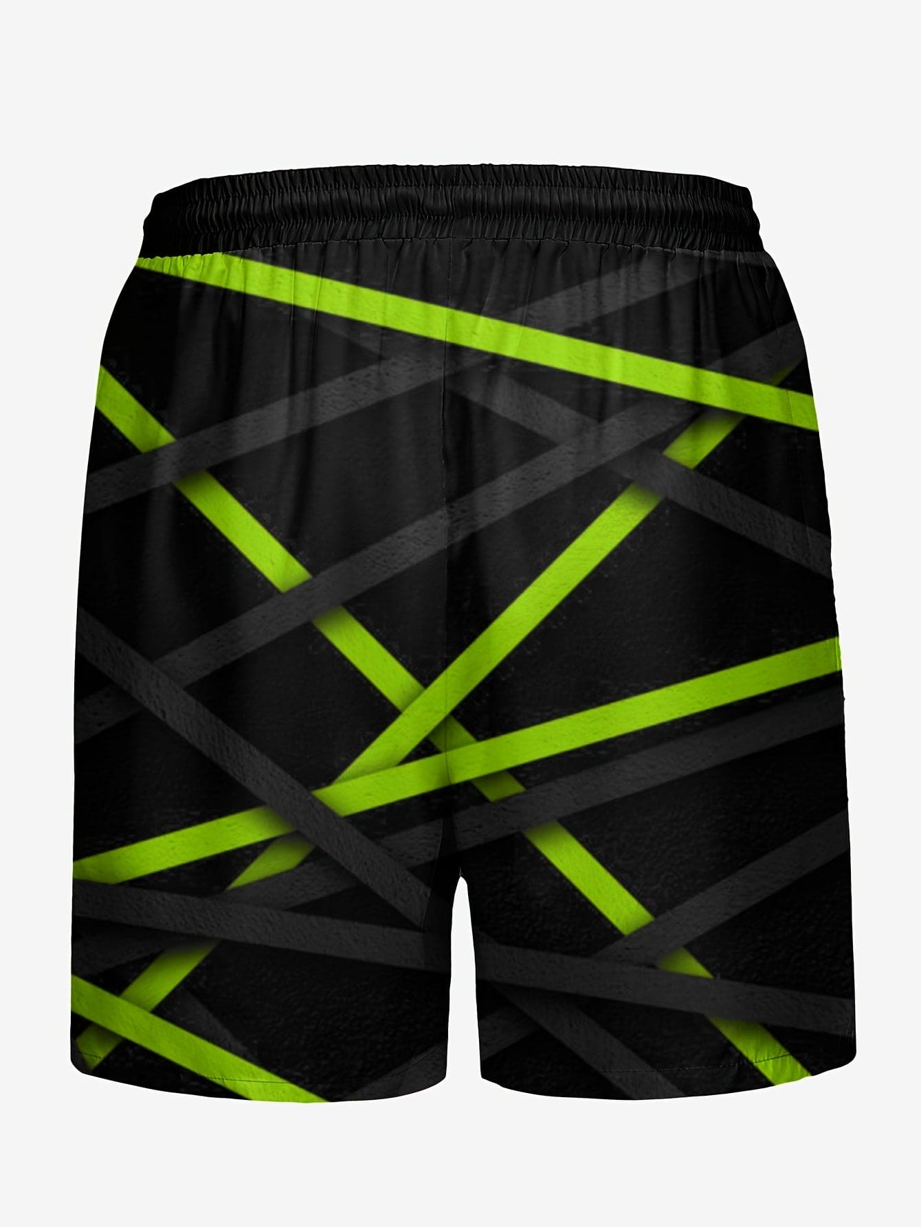 Men's Quick-drying Geometric Pattern Shorts for Summer Outdoor Sports