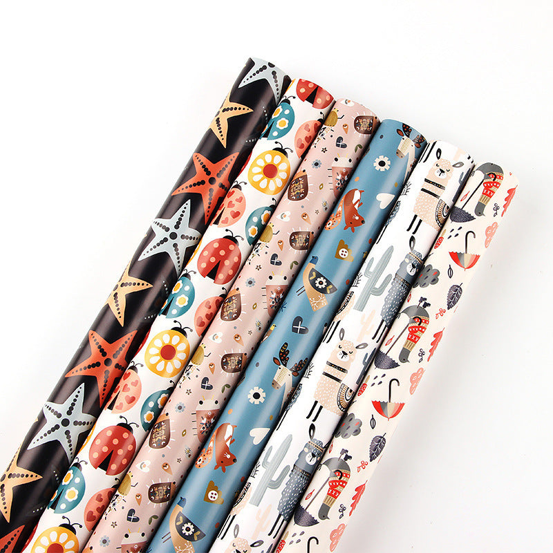 Cute Gift Cartoon Toy Wrapping Paper
