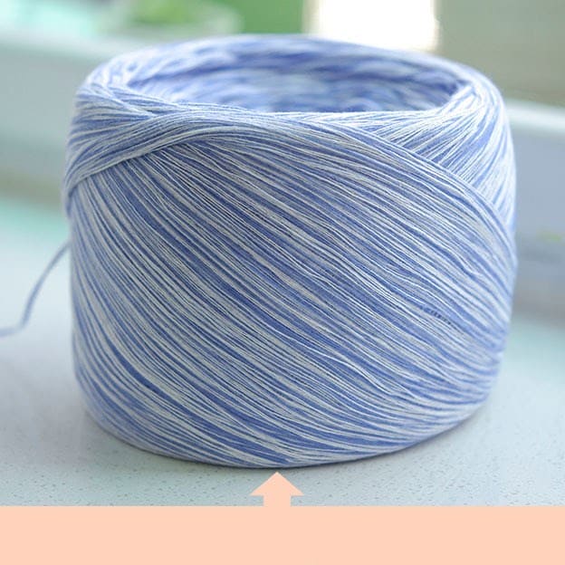 Hand-Knitted Yarn DIY Knitting Handmade Yarn Ball Soft