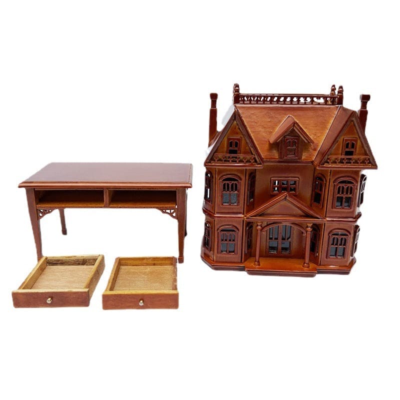 Mini Doll House Display Cabinet