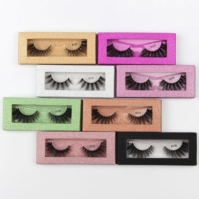 Pure handmade 3D three-dimensional false eyelashes