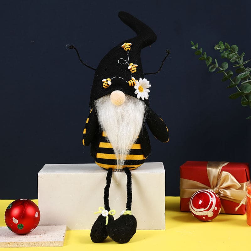 Bee Festival Beetle Long Legs Cute Doll Ornament Creative Gnome Doll Gift