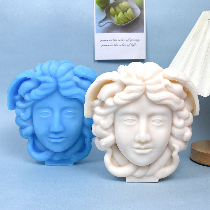 Three-dimensional Silicone Mold Making Aromatherapy Candle Mould Gypsum Desktop Decoration