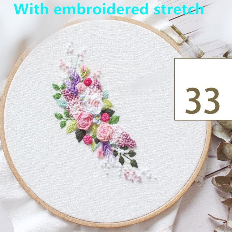 Handmade DIY embroidery