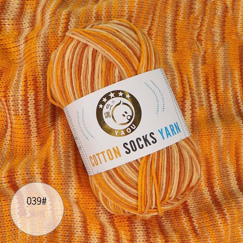 Milk Cotton Gradient Dyeing Yarn