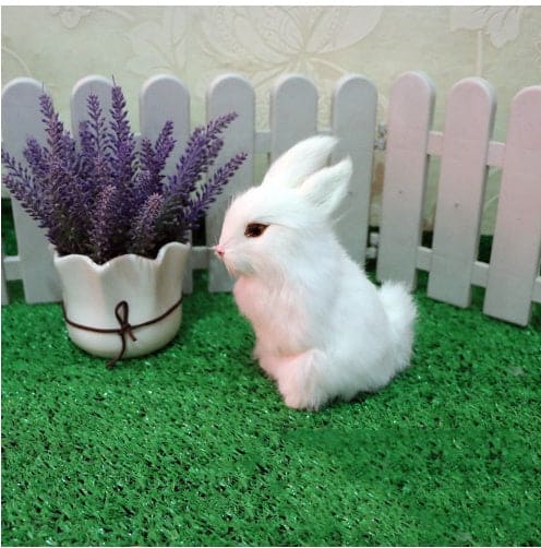 Simulation Animal Rabbit Model Children Mini