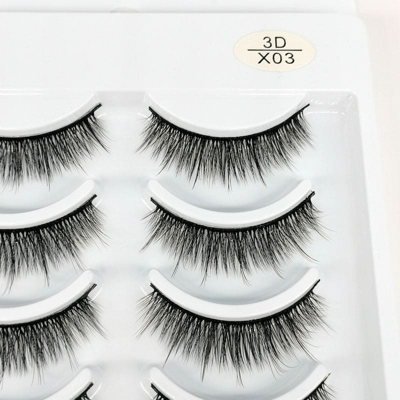 Natural Curling Soft Multilayer Stereoscopic Eyelashes