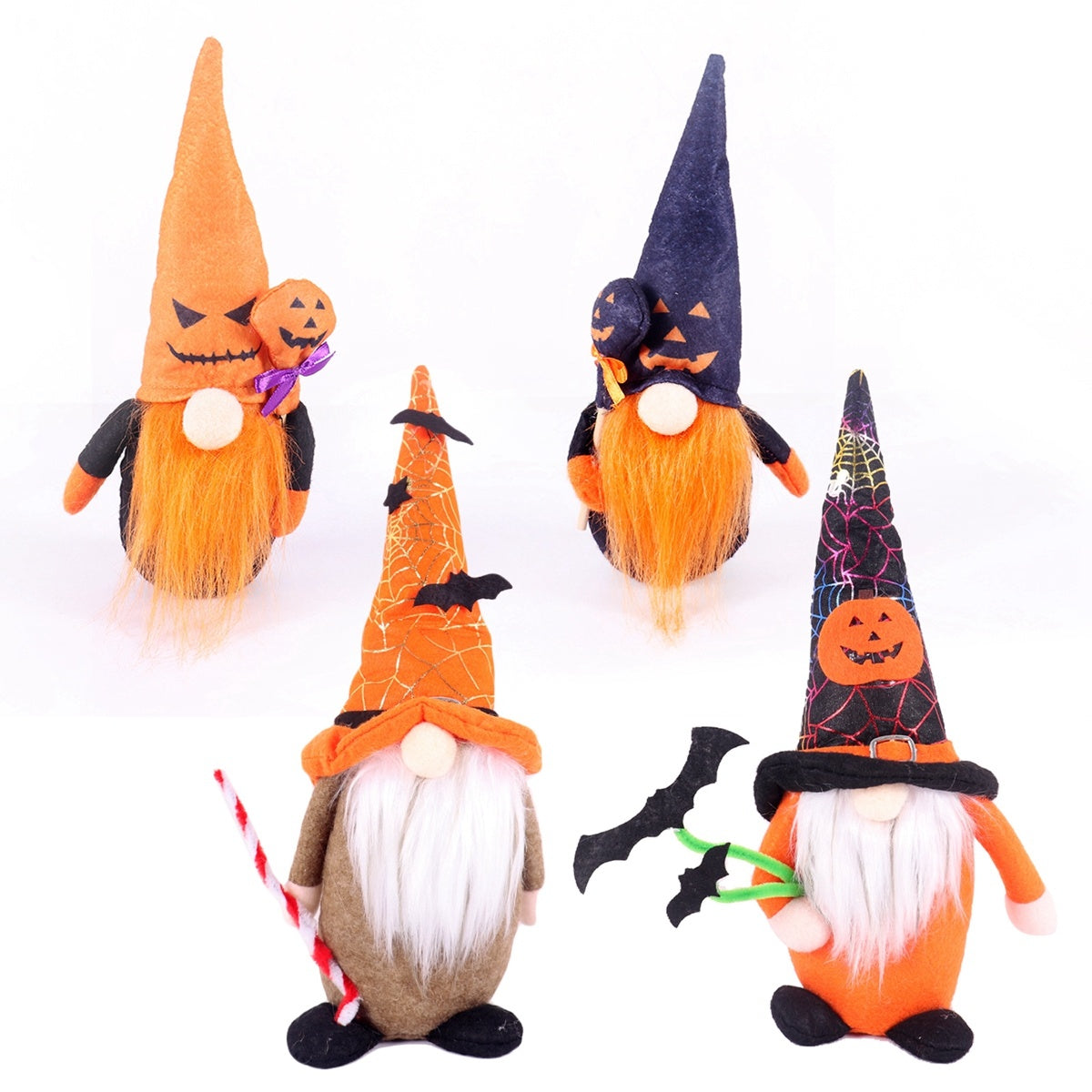 Halloween Dwarf Doll Ghost Festival Goblin Rudolph Faceless Dolls Holiday Ornaments Window Decorations