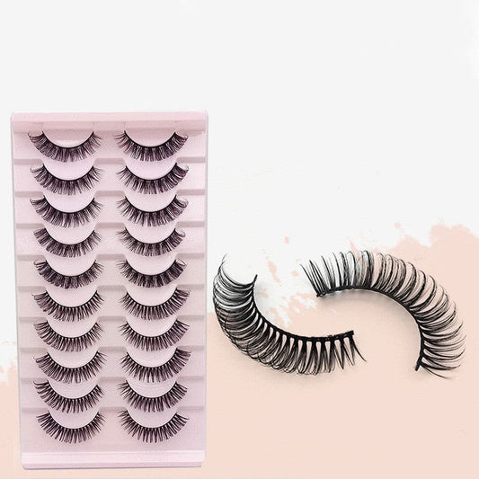 Women's Fashion Thick Three-dimensional Russian Curly Eyelashes