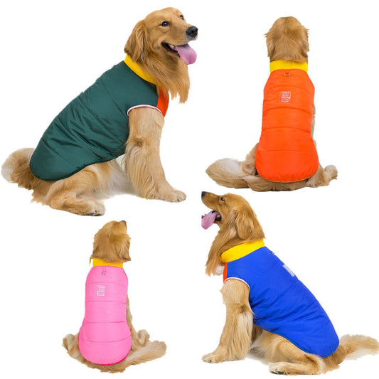 Autumn And Winter Pet Coat Vest Clothing