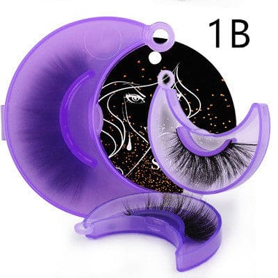 Imitation mink thick handmade natural eyelashes