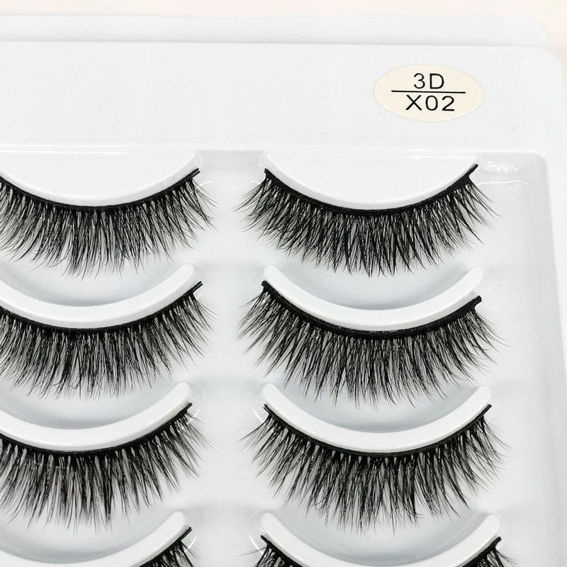 Natural Curling Soft Multilayer Stereoscopic Eyelashes