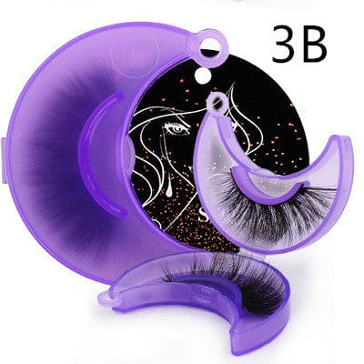 Imitation mink thick handmade natural eyelashes