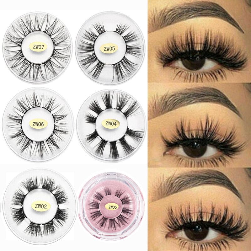 Segmented Grafting Natural Soft Multi-layer Thick False Eyelashes