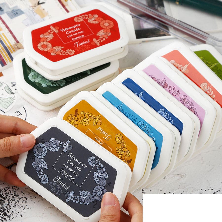 DIY Hand Account Color Ink Large Quick-drying Ink Pad