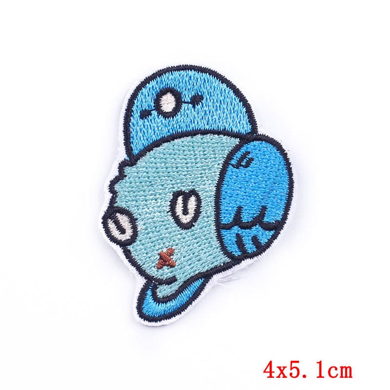 Cartoon Frog Duck Embroidery Patch