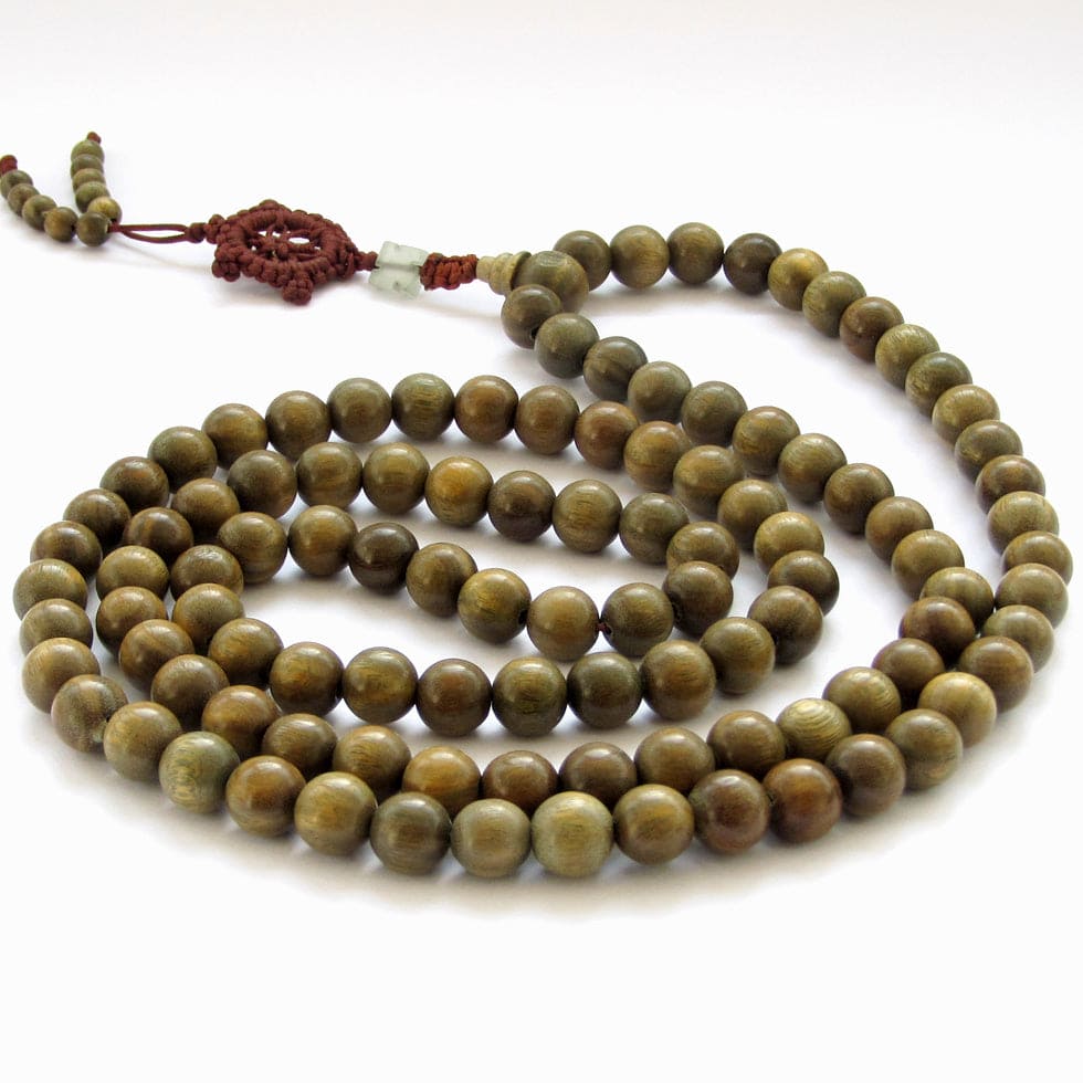 Natural sandalwood beads