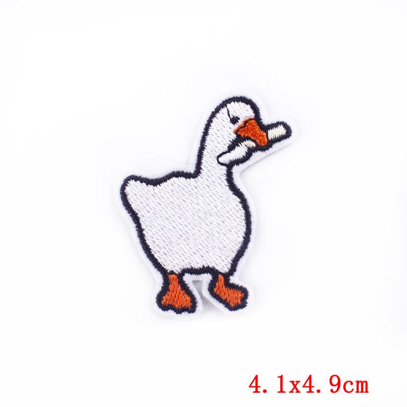 Cartoon Frog Duck Embroidery Patch
