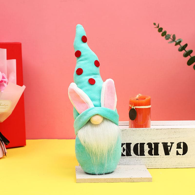 Easter Decorations Pointed Hats Cute Bunny Doll Ornaments Home Decoration