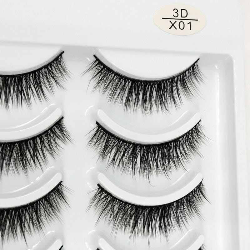 Natural Curling Soft Multilayer Stereoscopic Eyelashes