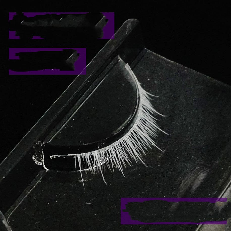 Transparent Stem White False Eyelashes