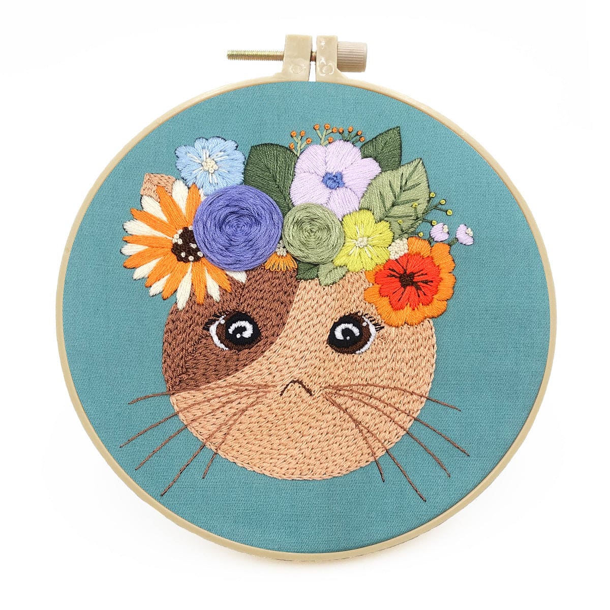 Embroidery Cat Embroidery Diy Three-dimensional Beginner