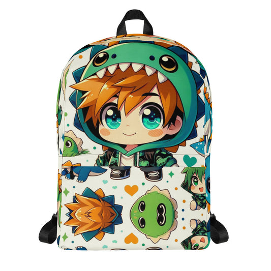 Anime Adventure: Kids' Custom Kawaii Backpack for Fun and Colorful Style