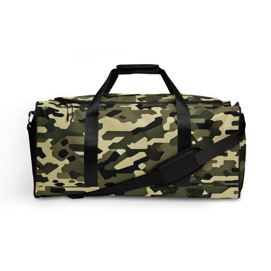 For Those Who Fought and Those Still Fighting Modern Camo Duffle Bag