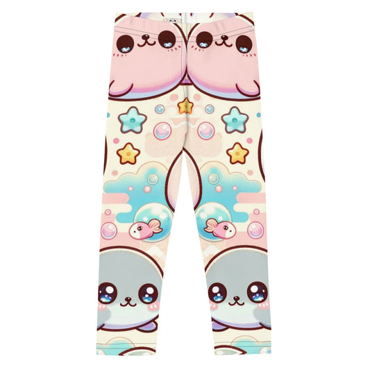 Whimsical Anime Wonders: Kids' Custom Kawaii Leggings for Cute and Playful Style