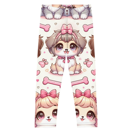 Whimsical Anime Wonders: Kids' Custom Kawaii Leggings for Cute and Playful Style