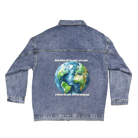 Mother Earth Custom Denim Jacket
