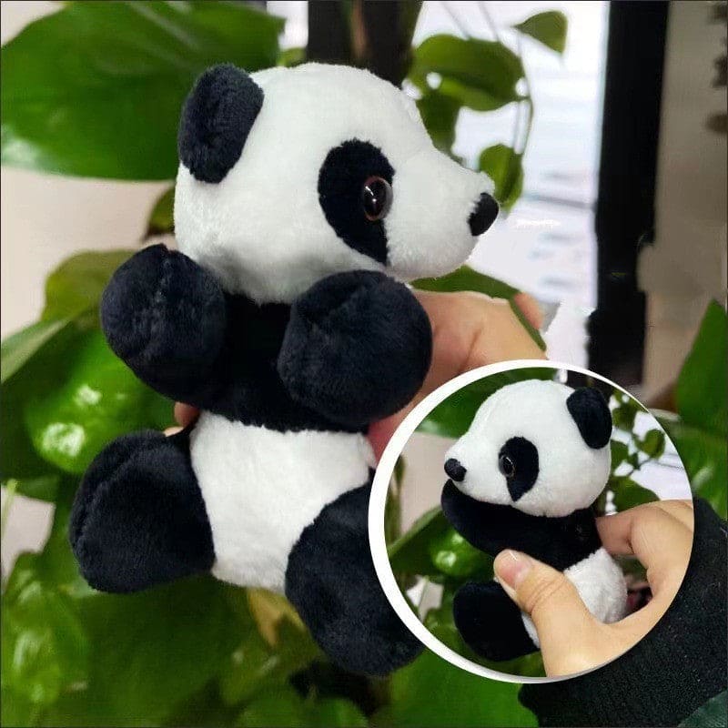 Panda Doll Refridgerator Magnets Cute Cartoon Plush