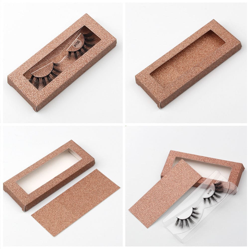 Pure handmade 3D three-dimensional false eyelashes