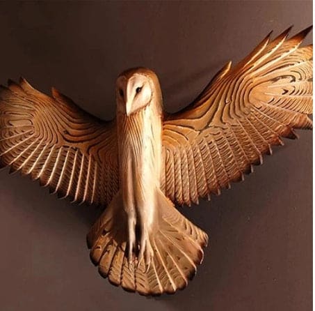 New Owl Sculpture Resin Crafts