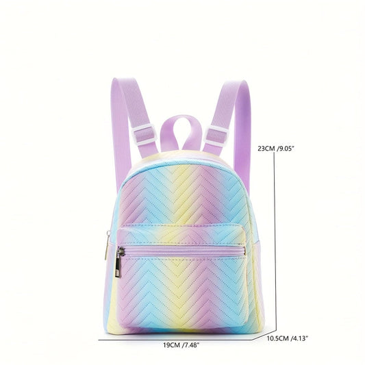 Cute Cartoon Rainbow Backpack for Boys and Girls - Large Capacity, Waterproof, Lightweight - Ideal Gift Choice