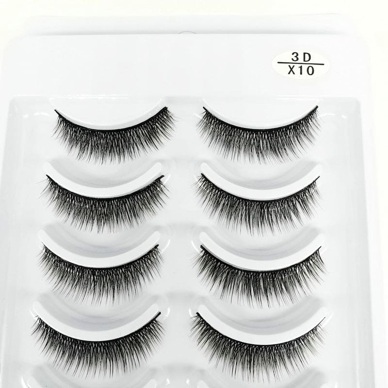 Natural Curling Soft Multilayer Stereoscopic Eyelashes